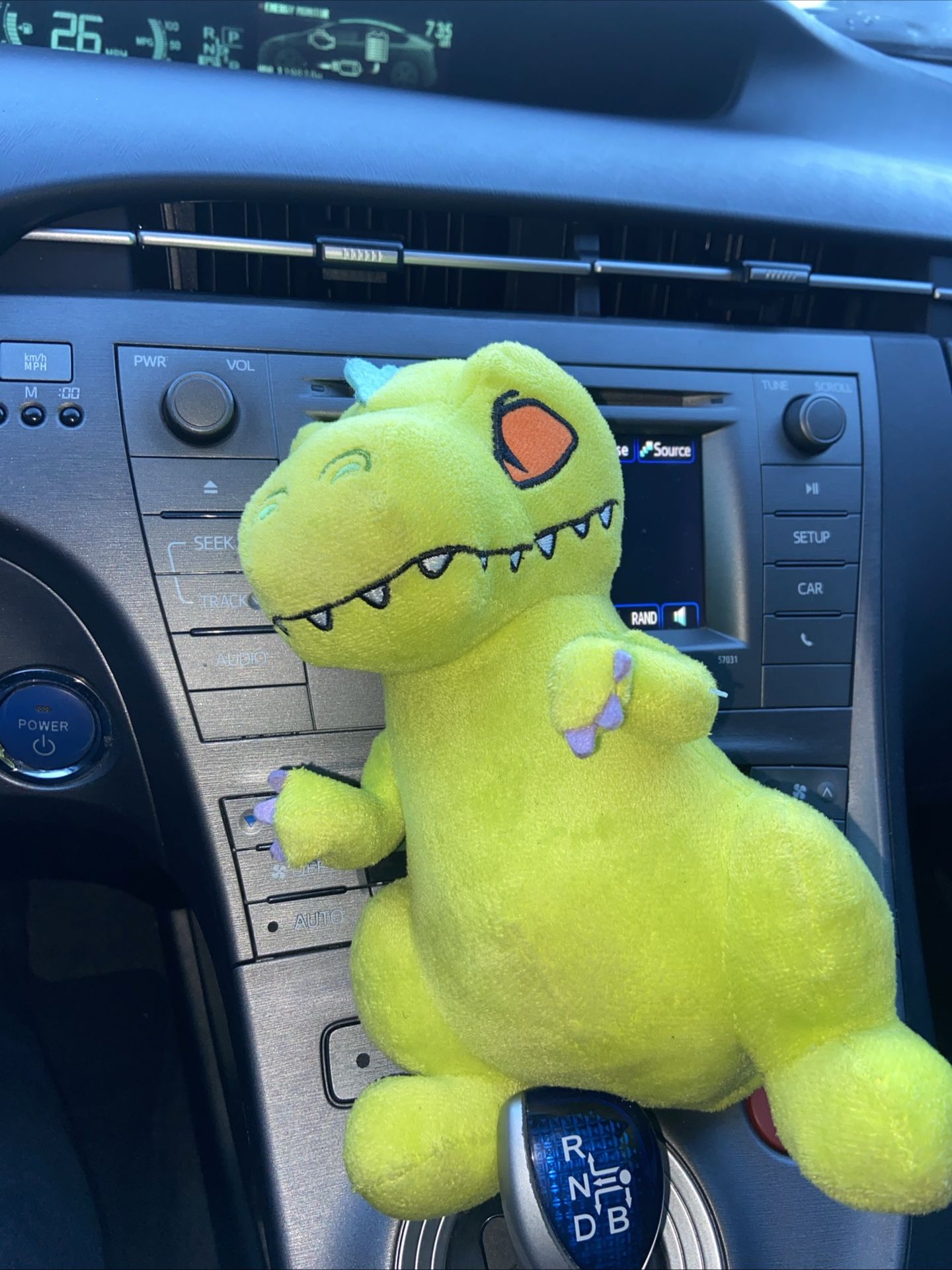 Nickelodeon Rugrats Reptar 10” Plush Toy Just Play 2023 Green Dinosaur Dino