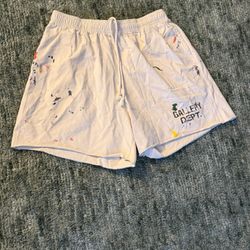 Gallery Dept paint splatter Shorts