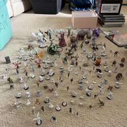 DND Mini Figure Lot 
