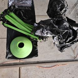 Parachute Ladder W/ Storage Bag & Accessories