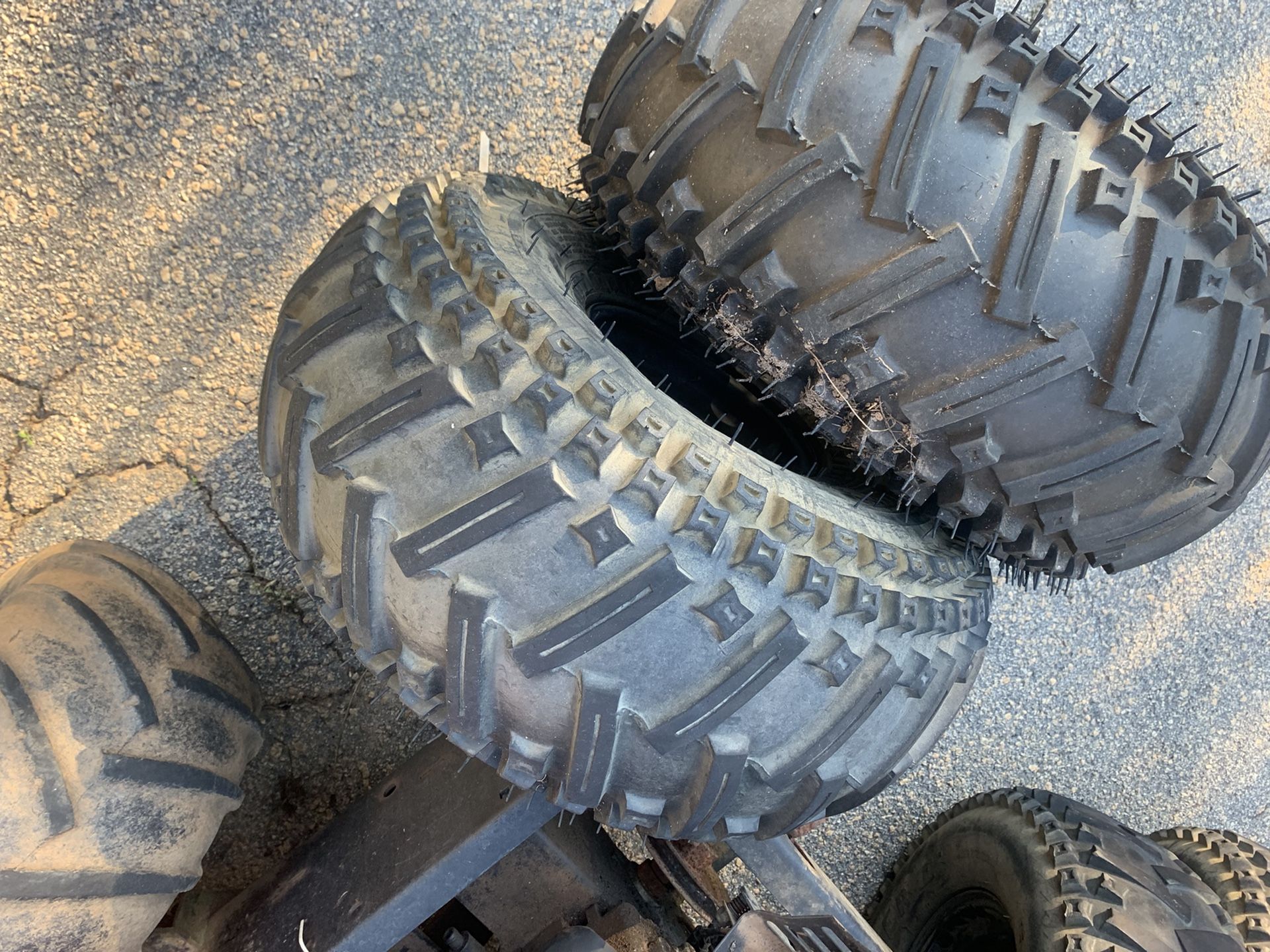 Golf Cart And Our Tires 