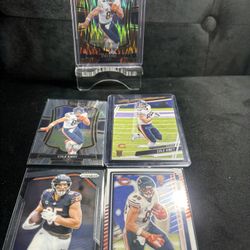 Cole Kmet Numbered & R/C + Base Cards 