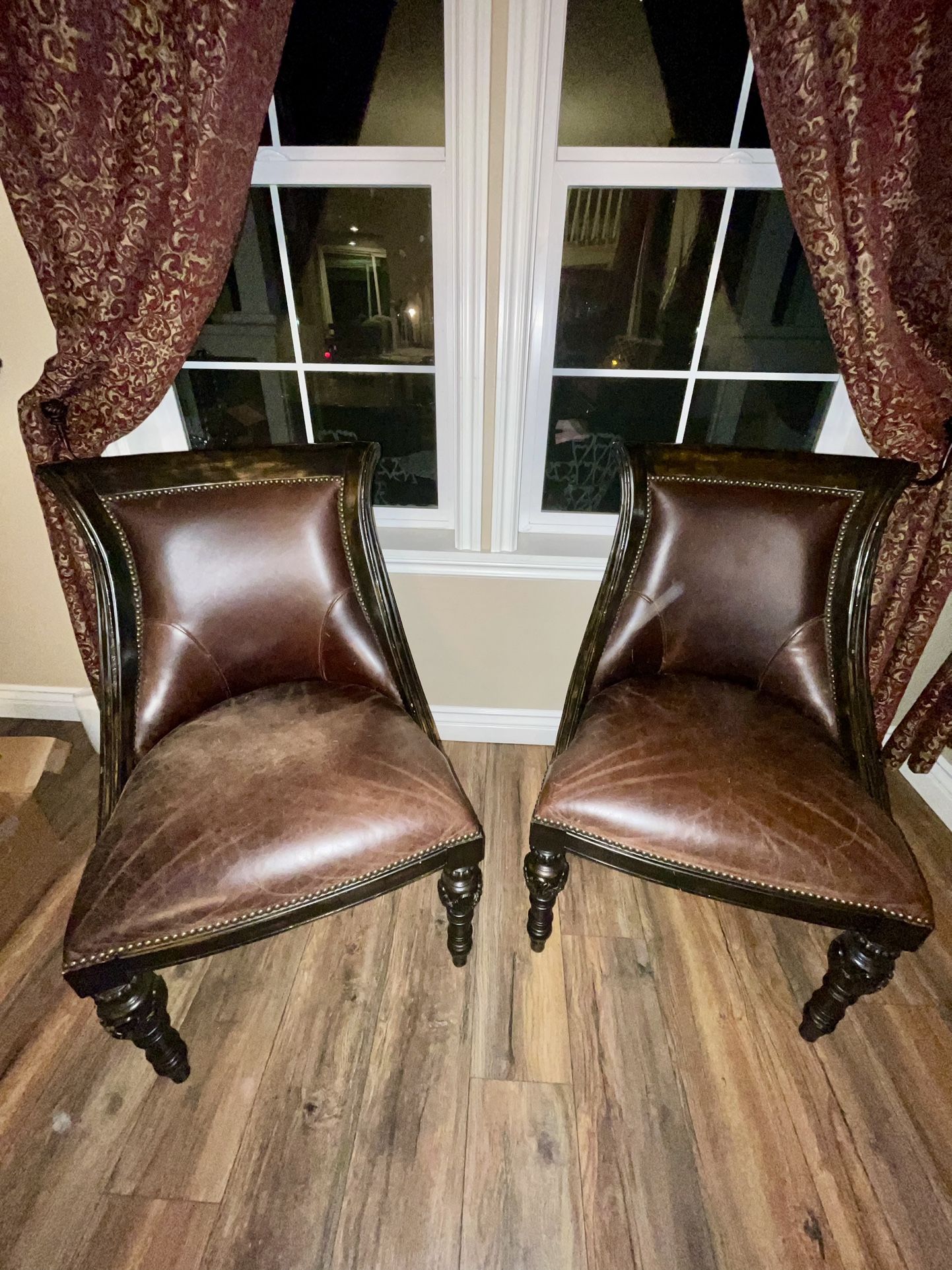 Leather Chairs 