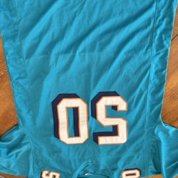 Miami Dolphins Oliver Vernon Auto Size 52