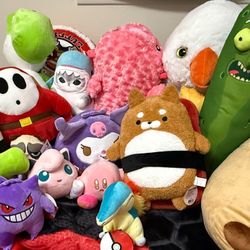 Plush Toys $5 Each