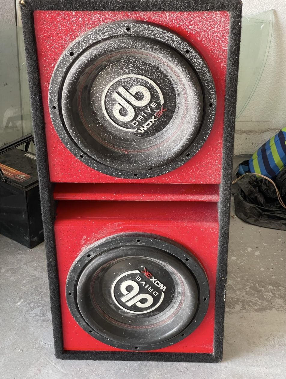 db drive wdx 3k subwoofers
