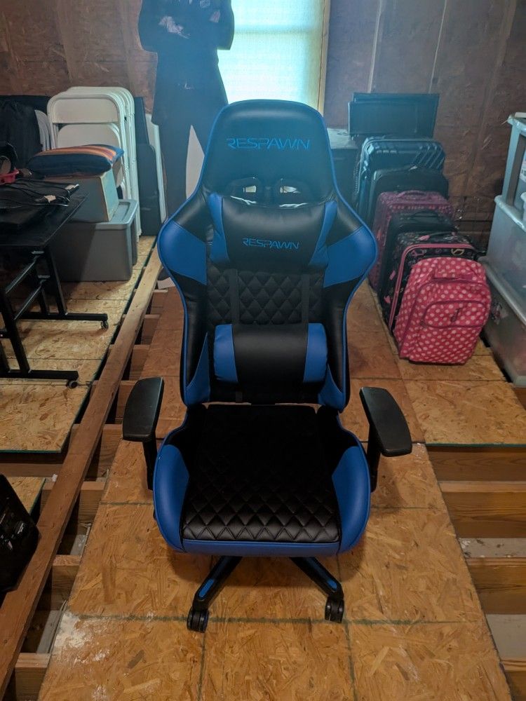 Brand New RESPawn Gaming Chair - Blue/Black