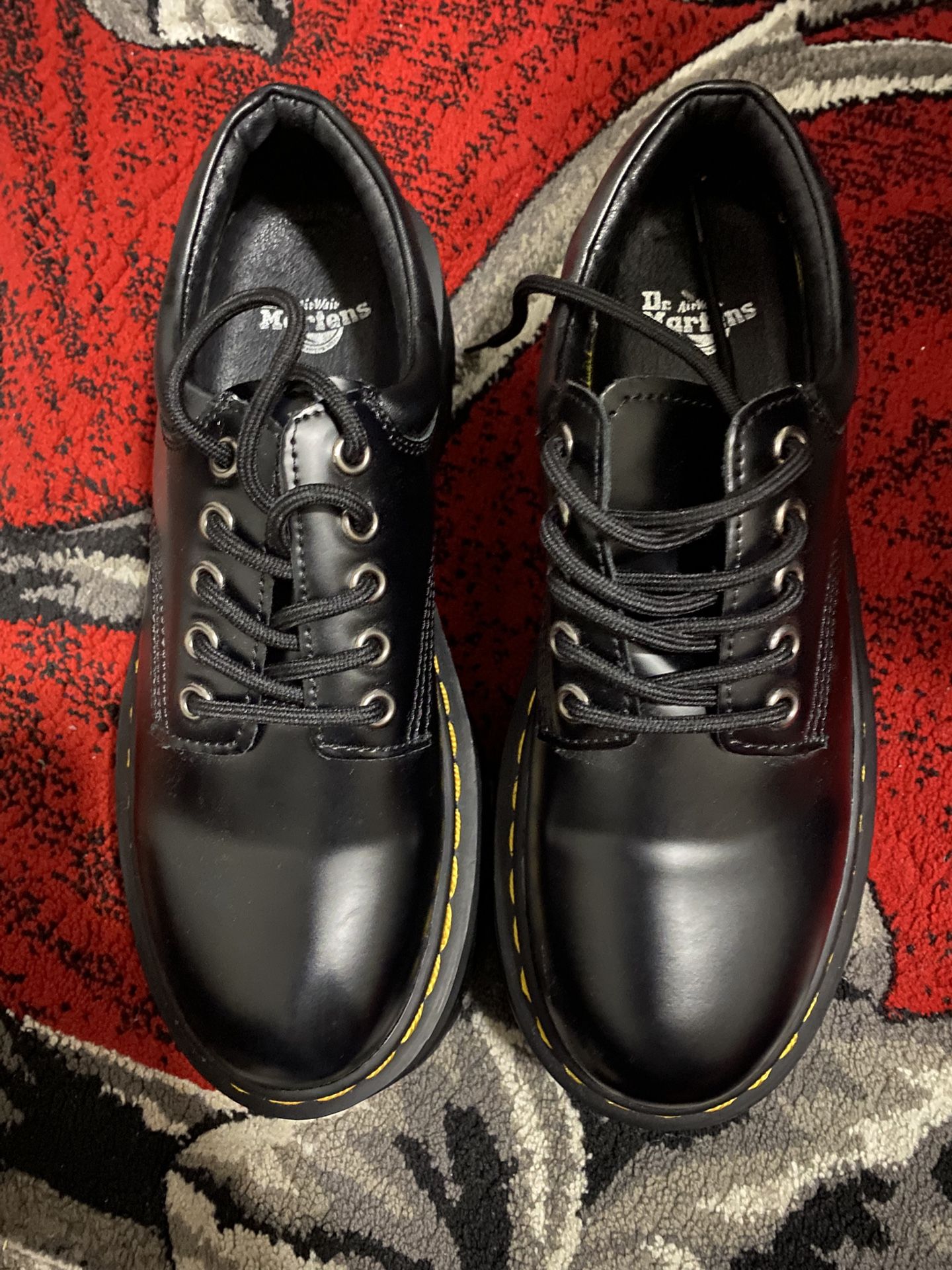 Dr. Martens 8053 Quad Smooth Leather Platforms