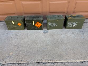 Military Ammo Boxes