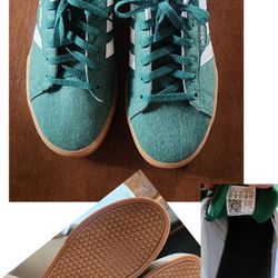 Green Adidas Sneakers 