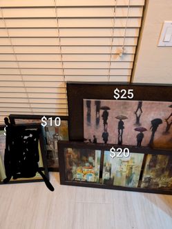Wall Art Canvas Picture Framed Various To Hang Frame Print Home Decor Christmas Gift
