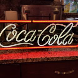 Vintage Coca Cola Neon Sign** Pending Pick Up 4/13