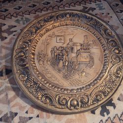Vintage Brass Plates