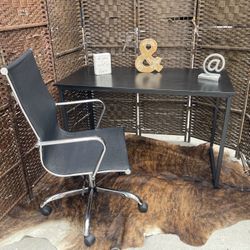 Desk And Chair