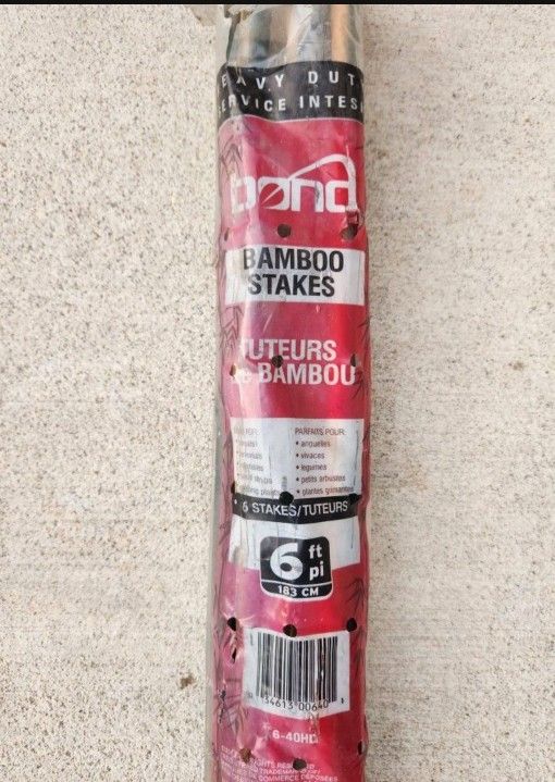 New 6 Feet Pi Bamboo Stakes