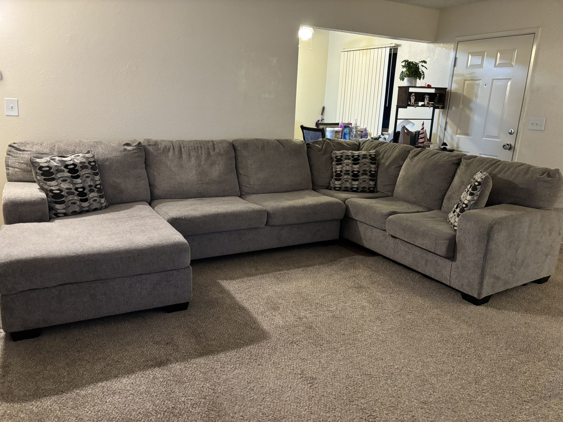 Sectional Couch & Rug