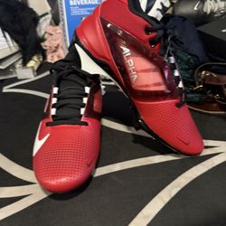 Nike Alpha Menace 4 Pro Red Football 