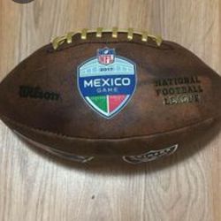 2017 Mexico City Patriots vs Raiders Football 