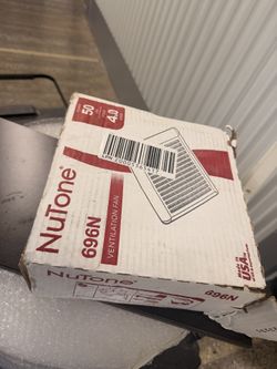 Nutone 696N bathroom exhaust system $50