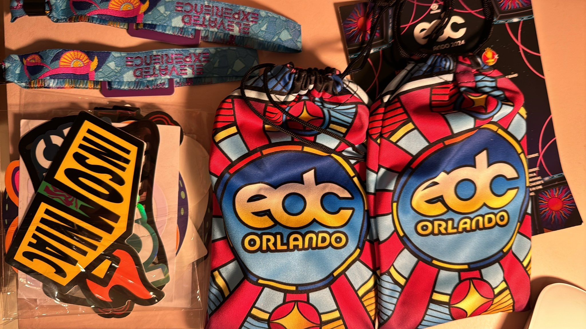 2 VIP EDC Sunday tickets