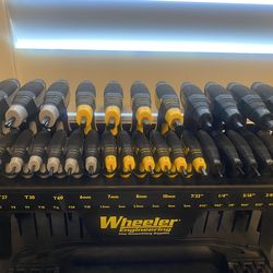 Wheeler 30 Piece SAE/Metric Hex and Torx P-Handle Set
