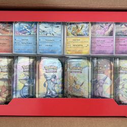 New Costco Prismatic Evolutions 8-Pack Mini Tins 