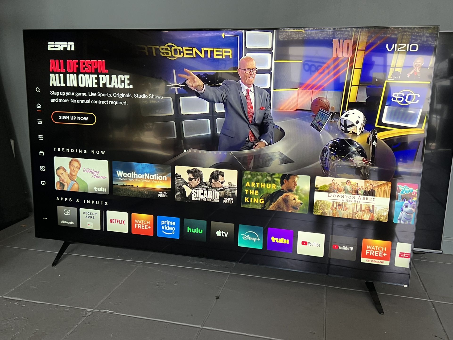 VIZIO 75” SMART TV LED 4K SMARTCAST FULL ARRAY FANTASTIC PICTURE QUALITY GUARANTEED 💯📺💯✅✅