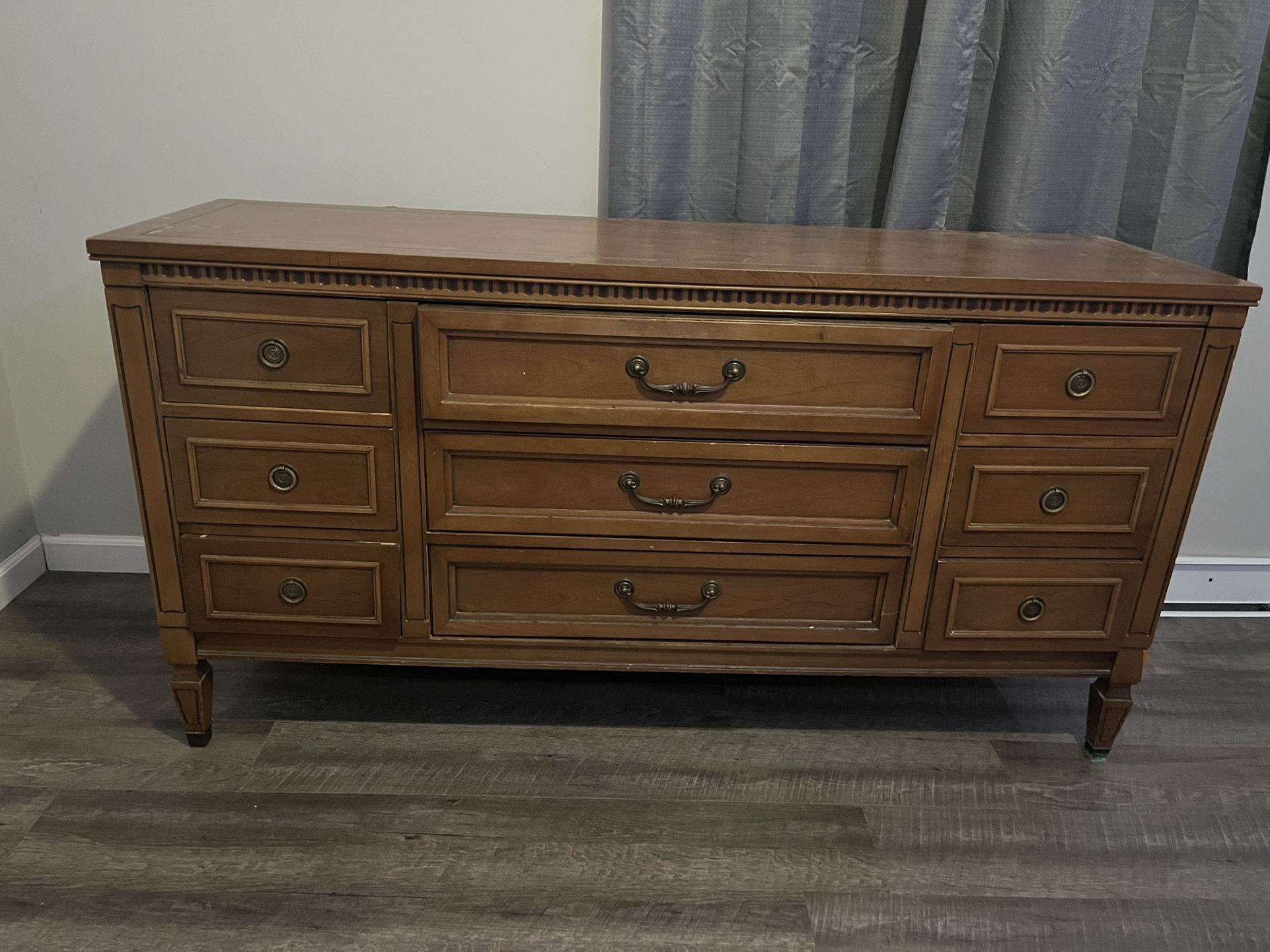 Antique Solid Wood Dresser
