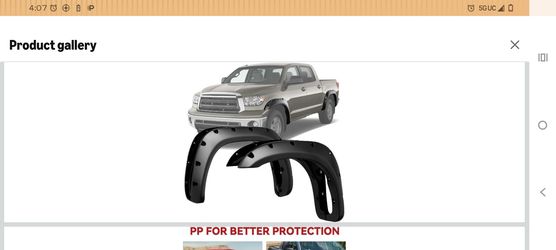 Toyota fender flair