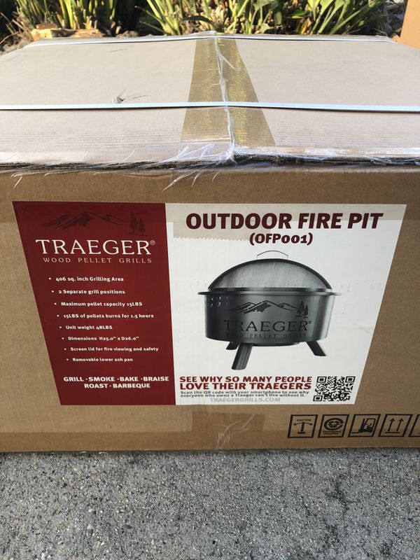Traeger outdoor fire pit for Sale in Carlsbad, CA - OfferUp
