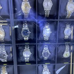 Rolex Patek Chrome Hearts Gold Diamonds 24k Buy Sale Coins Trade Box Papers Ladies Mens Swiss Watches 24k Ruby Vintage Parts Bezel Links