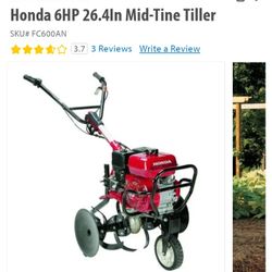 6 Horse Rototiller Honda