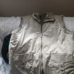 Tan Reverable Vest