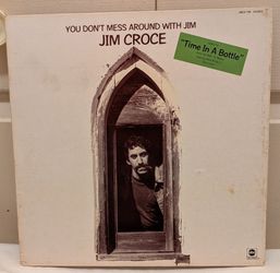 Jim Croce You Dont Mess Around With Jim Lp Vinyl 1972  W/ Insert