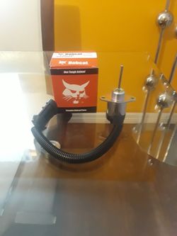 6691498, Fuel Shutoff Solenoid Fits Bobcat S130 S160 S175 S530 T190 E50 325 435