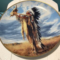 Prayer to the Great Spirit by Paul Calle – Limited Edition 1991 Collector Plate