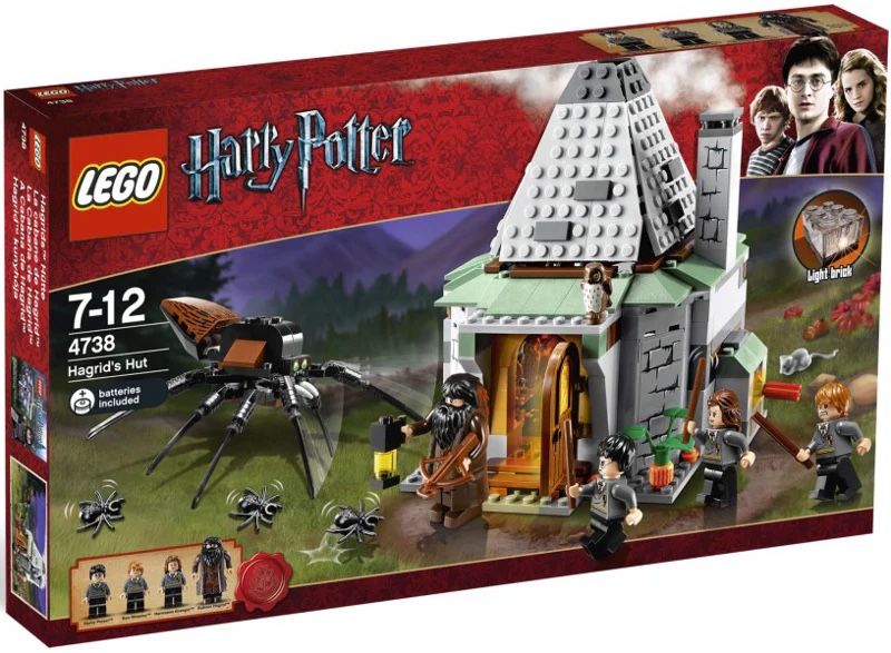 RARE Lego Harry Potter Hagrids Hut 4738