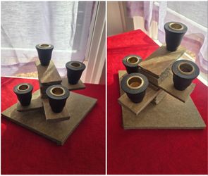 Vintage candle holder