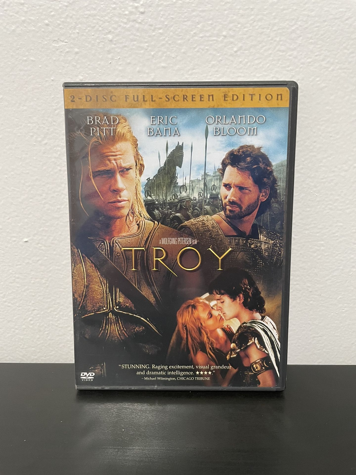 Troy - DVD - Like New - Full Screen - The Iliad - Brad Pitt - Greek - Movie