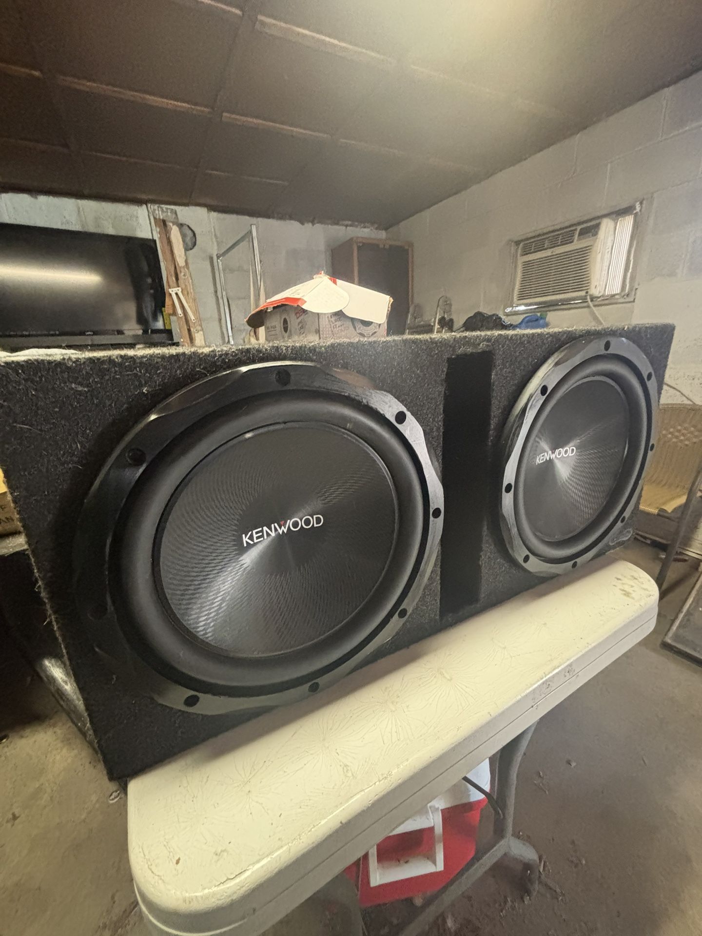Kenwood 2 12 Inch Subs