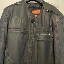 Leather Motorcycle Jacket 