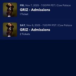 GRiZ Tickets Cow Palace
