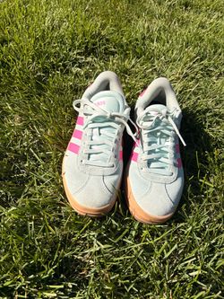 Adidas VL Court 3.0 Light Blue - Size 7 Women's