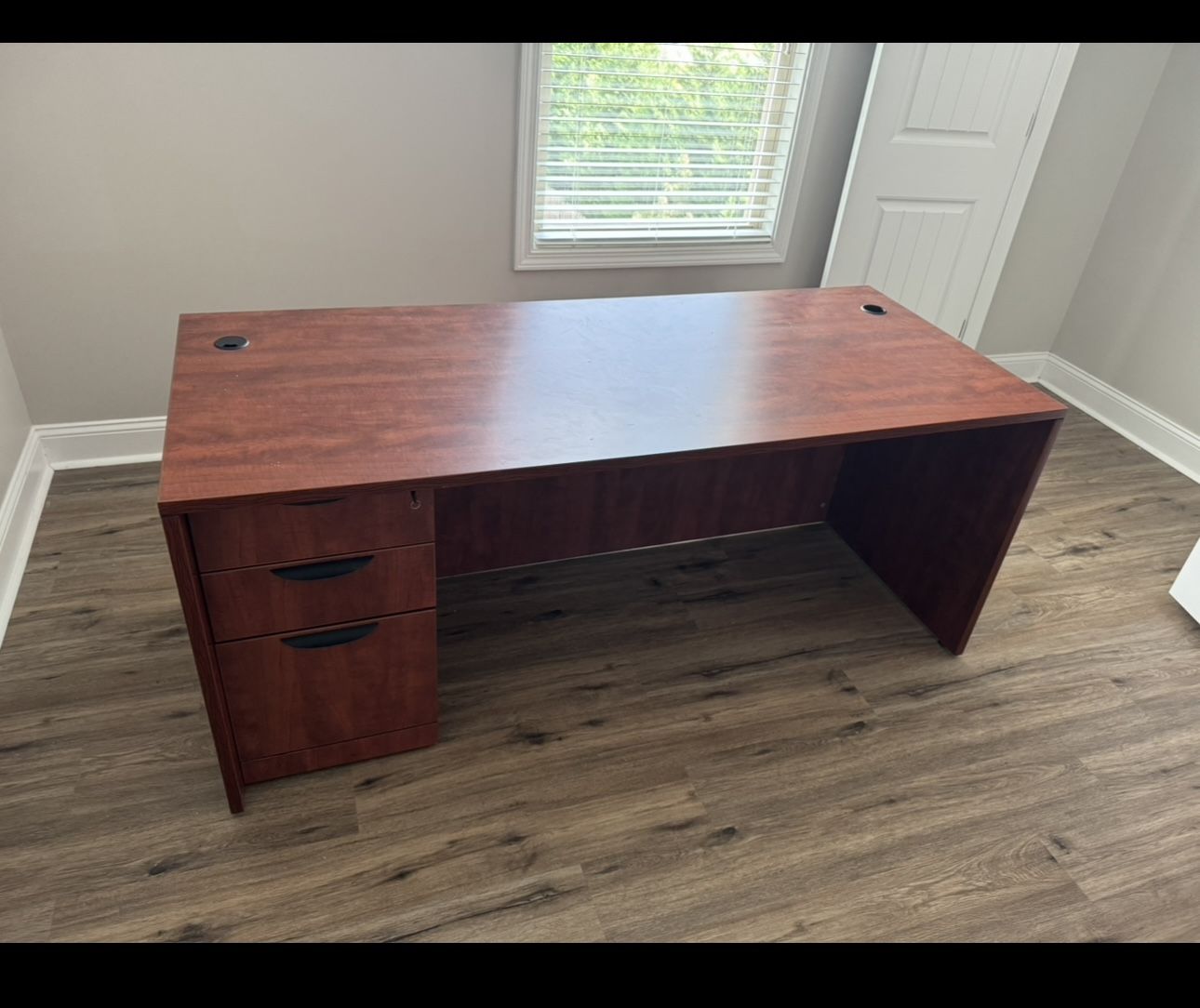 Wooden desk