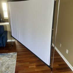 Vankyo 8ft Portable Projector Screen w/ Stand & Carry Bag – $50 + Shipping