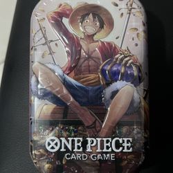 One Piece Tin Pack Set Vol. 2 Monkey D Luffy