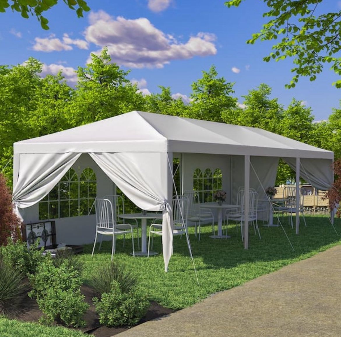 10x30 White Canopy