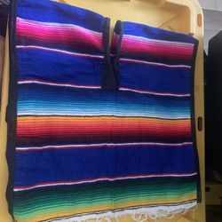 Kids Poncho Mexicano 