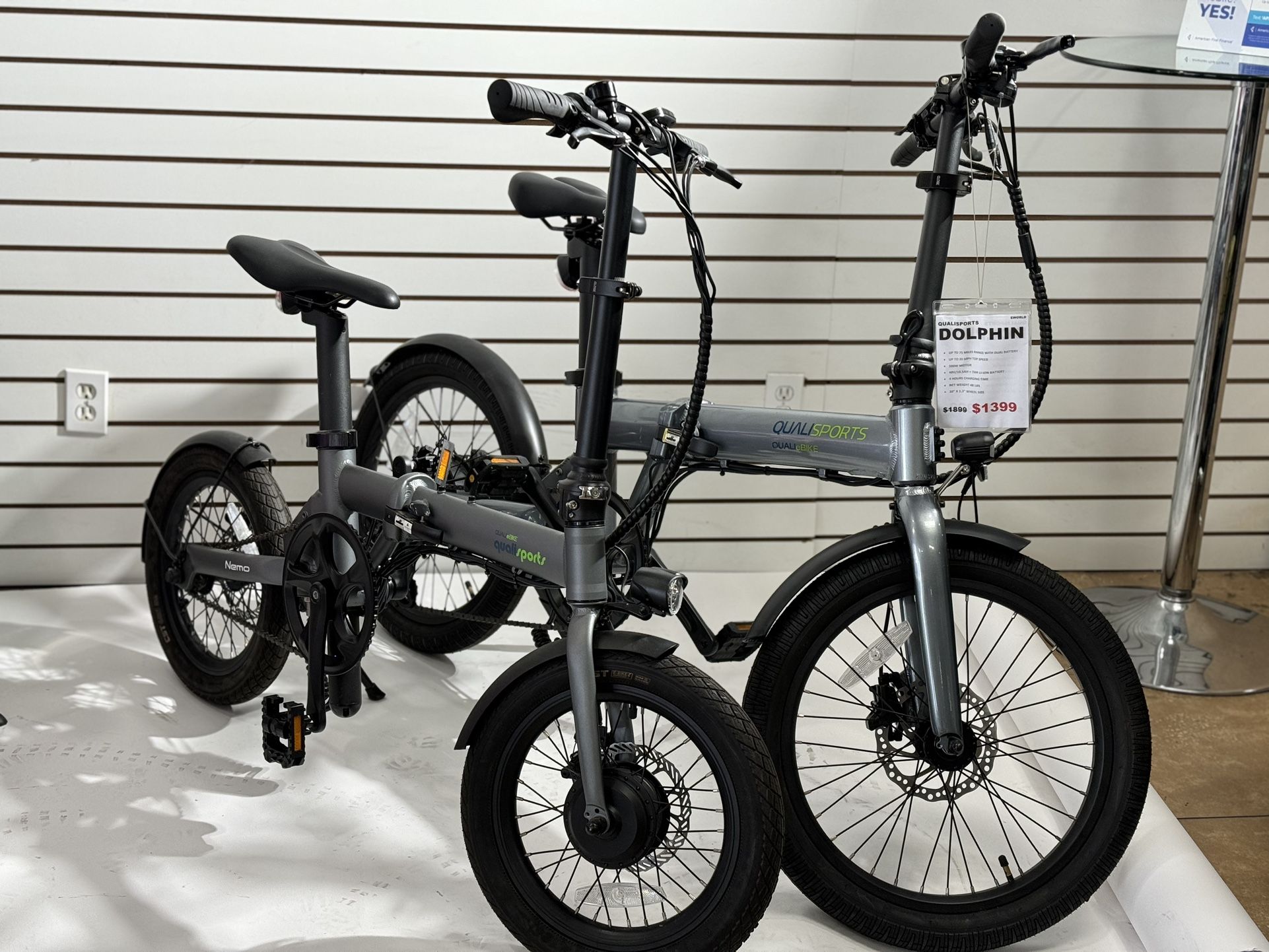 Quali Sports A foldable E-bike ( One Year Warrant)