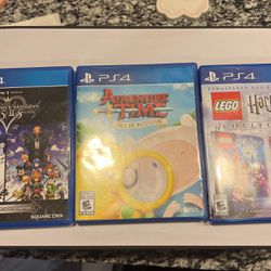 3 PS4 Games - Harry Potter Lego Collection & More